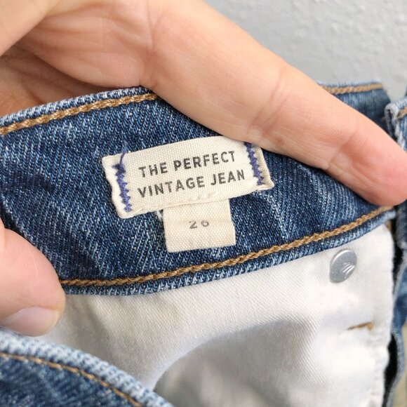 MADEWELL The Perfect Vintage Jean in Drayton Wash Size 26 - Picture 10 of 13